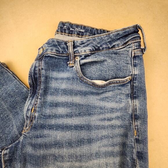 Old Navy O.G. Straight Jeans 16P Mid Rise - Picture 2 of 7